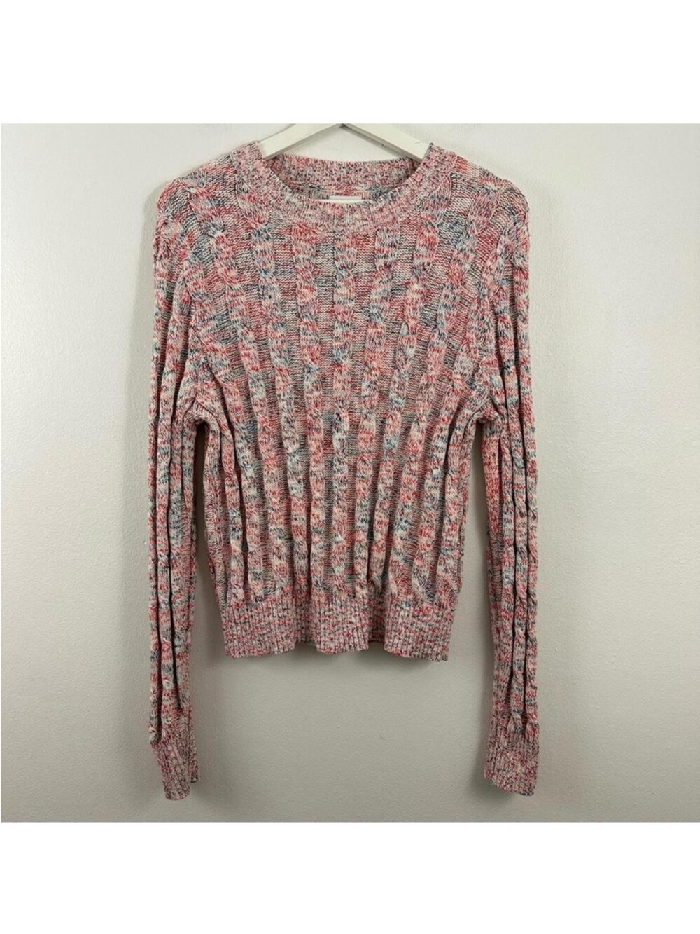 J. Crew Women’s Cable Knit Long Sleeve Sweater Size M